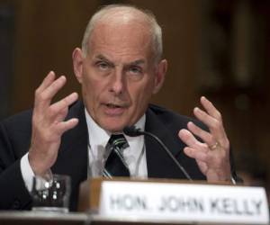 Kelly, de 67 años, tiene la reputación de ser una persona directa y tendrá que trasladar toda su dureza y talento organizativo a su nuevo puesto. Foto: AFP
