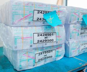 Las autoridades del Instituto de la Propiedad distribuyeron las boletas de revisión vehicular en todas las instituciones bancarias autorizadas a nivel nacional para realizar los trámites correspondientes.