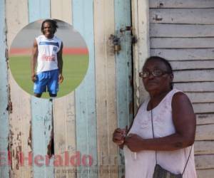 Doña Yolanda Blanco aún recuerda al pequeño Pery Martínez cuando vivía en su regazo. Foto: EL HERALDO