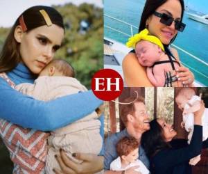 Estas famosas se convirtieron en mamás este 2021, otras están por dar a luz en el 2022. Mira aquí quiénes mostraron una nueva faceta en la maternidad.