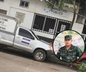 El militar estaba asignado al décimo sexto batallón de infantería. Su cuerpo fue encontrado en la morgue de La Ceiba. Foto: EL HERALDO