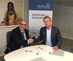 En representación de Banco Ficohsa, el préstamo con Norfund fue firmado por su presidente ejecutivo, Camilo Atala.