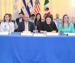 La reunión forma parte del seguimiento para el desarrollo de Estrategias Migratorias Conjuntas, Tráfico Ilicito de Migrantes y Seguridad. Foto Cortesía