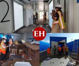 Los primeros módulos que contienen la estructura y el equipo para este centro de atención temporal fueron trasladados la tarde de este lunes de la Operadora Portuaria Centroamericana (OPC) hacia el plantel contiguo al Hospital Mario Catarino Rivas, donde será montado en San Pedro Sula.El traslado es posible después de que el Ministerio Público (MP) finalizara con la inspección de los 78 contenedores que llegaron al puerto con dos de los siete hospitales móviles comprados por Inversión Estratégica de Honduras (Invest-H).