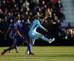 Leo Messi es el goleador de la Liga de España. (Foto: AFP)