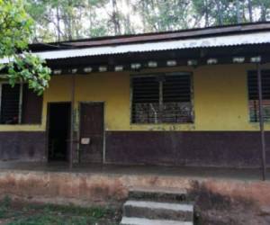 Esta es la escuela donde encontraron la droga en San Pedro Sula.