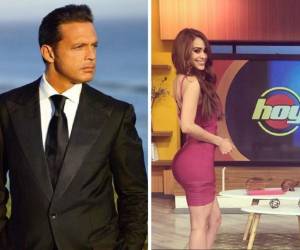 Yanet García es 21 años mejor que el cantante Luis Miguel.