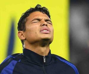 Thiago Silva, central brasileño del París St. Germain.