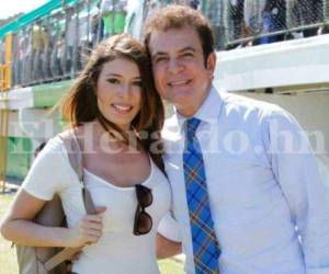 La pareja entre Iroshka Elvir y Salvador Nasralla es una de las más famosas de Honduras (Foto: EL HERALDO Honduras / Noticias de Honduras)