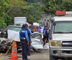 Según las autoridades de la DNVT, los accidentes de transito son la segunda causa de muerte en Honduras.