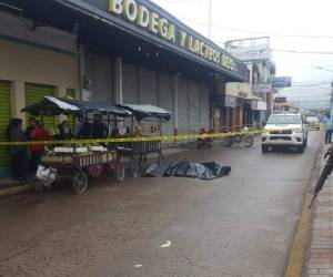 Fredy Morales, de 38 años de edad, más conocido como 'Catrin', fue asesinado en Siguatepeque en el bulevard Francisco Morazan.