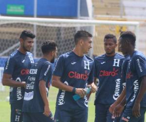 El último juego de Leverón con la H fue ante México en 2016. (Foto: El Heraldo Honduras)