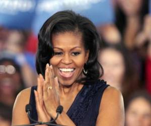 Michelle Obama dijo en el programa de Stephen Colbert que el clima político en Estados Unidos era hostil. Foto: Agencia AFP