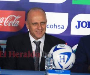 Fabián Coito es el nuevo entrenador de la Selección Nacional de Honduras. (Foto: Ronal Aceituno / EL HERALDO)