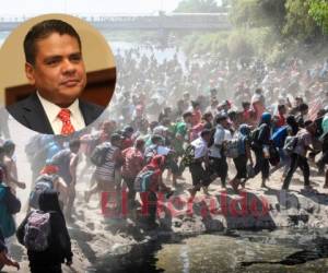 El embajador de Honduras en México, Alden Rivera, aseguró que México no dará refugio a hondureños. Foto: EL HERALDO.