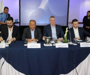 Representantes de Honduras, Guatemala y El Salvador y Estados Unidos. Foto: EL HERALDO