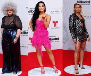 Rosalia arrives at the Billboard Latin Music Awards on Thursday, April 25, 2019, at the Mandalay Bay Events Center in Las Vegas. (Photo by Eric Jamison/Invision/AP)