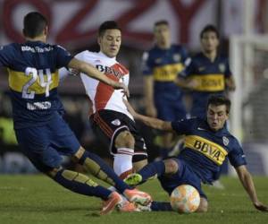 Los jugadores llegan con con las fuerzas parejas luego del 2-2 en la Bombonera hace dos semanas en el primer cara a cara de la inédita final. Foto: Agencia AFP