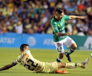 En la segunda mitad América dominó al León. | Foto: AFP.