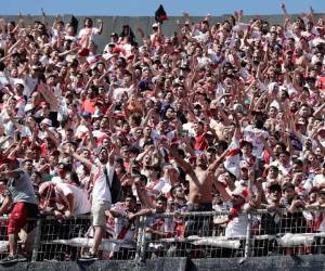 Así luce el Estadio Monumental para el River Plate vs Boca Juniors este sábado. (AFP)