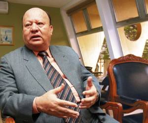 Oswaldo Canales, vicepresidente de la Confraternidad Evangélica de Honduras.