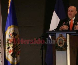 El fiscal general Óscar Chinchilla durante la presentación de la Ufecic-Maccih en septiembre de 2017. Foto: Archivo EL HERALDO.