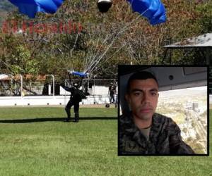 Tito Oliveira, era el teniente de infantería que murió este lunes al no funcionar el paracaídas. Foto: EL HERALDO