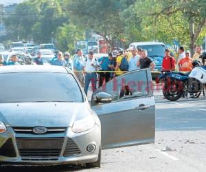 El crimen de los dos hombres ocurrió el pasado viernes en el barrio Suyapa de San Pedro Sula.