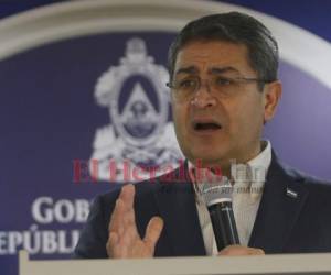 El presidente Juan Orlando Hernández manifestó que no buscará la reelección.