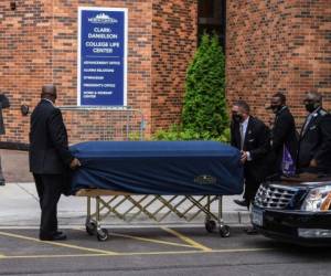 Hay funerales programados en tres ciudades durante seis días: luego del evento en Minneapolis, el cuerpo de Floyd será trasladado a Raeford, Carolina del Norte. Foto: AFP