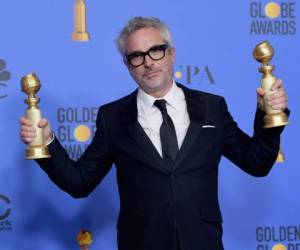 Alfonso Cuarón ganó dos Globos de Oro con su película 'Roma'. Foto: Agencia AFP