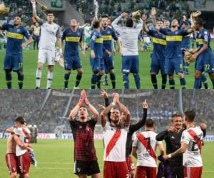 La final entre Boca Juniors y River Plate tiene paralizada a toda Argentina, puesto que este gran clásico ha sobrepasado las fronteras para jugarse en otro escenario: La Copa Libertadores de América. Foto: Twitter ambos clubes