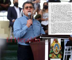 En el texto escrito de su puño y letra, Hernández reitera su inocencia de los cargos por los que es acusado por la justicia de Estados Unidos.