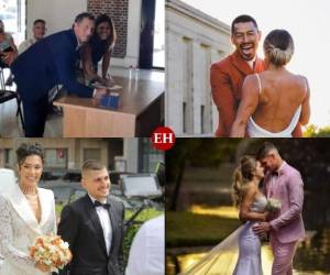 Conoce los jugadores que juraron amor eterno en el altar.