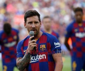 Messi lanza promesa a Neymar para que vuelva a Barcelona. Foto: AP.