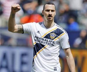 Zlatan Ibrahimovic, jugador de Los Angeles Galaxy. Foto AFP