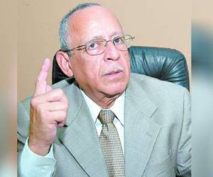 Fotografía en vida del exfiscal general, Ramón Ovidio Navarro. Foto: Archivo