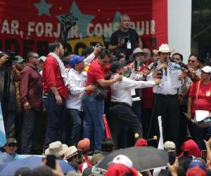 Cada año, el 1 de mayo se convierte en una de las fechas de mayor movimiento en la capital, debido a la masiva participación de organizaciones obreras y sociales.