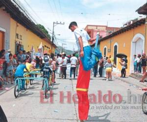 En 2019 fue la última vez que se celebró la feria en Comayagua con actividades artísticas y Paseo Navideño. Foto: El Heraldo