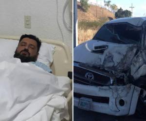 Helmy René Giacoman Franco, alcalde de Copán Ruinas, sufrió lamentable accidente.
