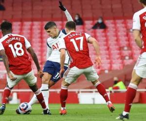 Así fue la anotación de Erick Lamela cuando jugaba con el Tottenham de la Premier League.