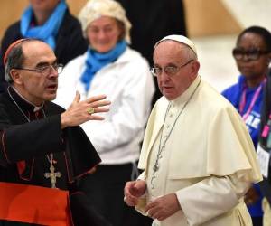 El papa Francisco utilizó las redes sociales, en todos sus idiomas, para enviar el mensaje. Foto: AFP