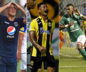 Motagua y Olimpia; Real España y Marathón empataron en los clásicos de la jornada.