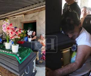 Una sola familia perdió a seis de sus miembros. Hermanos y primos estaban siendo velados en el sector de Loma Larga, tras el accidente en Santa Bárbara.