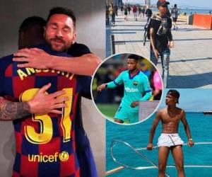 La nueva sensación del Barcelona, el guineano de 16 años Ansu Fati, obtuvo la nacionalidad española, anunció este viernes el Consejo de Ministros, que concede el permiso por carta de naturaleza y de forma extraordinaria, por lo que a partir de ahora podrá jugar a nivel internacional con su país de adopción. Conoce un poco de la vida de la joyita del Barcelona, el heredero de Leo Messi. (Fotos: AFP / Instagram)