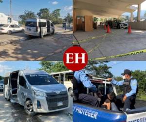 El conductor de un bus rapidito y su ayudante fueron asesinados la tarde de este miércoles en el bulevar del sur de la ciudad de San Pedro, zona norte de Honduras.