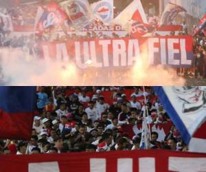 La enorme llegada de la Ultra Fiel para decisivo juego de Olimpia ante Saprissa