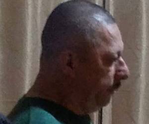 La fotografía que publicó el Ministerio Público tras la detención de Orlando Pinto.