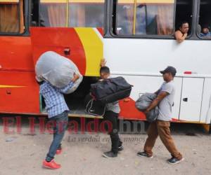 Los usuarios deberán viajar de forma directa en la mayoría de los casos y guardar la distancia recomendada entre cada asiento. Foto: Archivo/ EL HERALDO