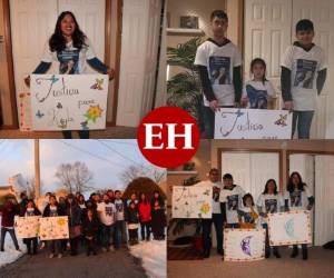 El caso de Keyla Martínez, la joven universitaria que fue encontrada muerta en una celda policial en La Esperanza, Intibucá, ha levantado el reclamo de cientos de hondureños que exigen justicia. La voz también se ha levantado en Estados Unidos; estas son las imágenes.